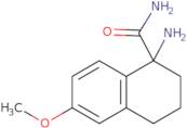 1-Amino-6-methoxy-1,2,3,4-tetrahydronaphthalene-1-carboxamide