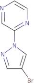 2-(4-Bromo-1H-pyrazol-1-yl)pyrazine