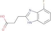 3-(4-Fluoro-1H-1,3-benzodiazol-2-yl)propanoic acid