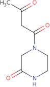 1-(3-Oxopiperazin-1-yl)butane-1,3-dione