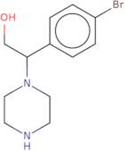 2-(4-bromophenyl)-2-(piperazin-1-yl)ethan-1-ol