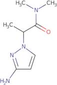 2-(3-Aminopyrazol-1-yl)-N,N-dimethylpropanamide