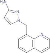 1-(Quinolin-8-ylmethyl)-1H-pyrazol-3-amine