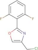 4-(Chloromethyl)-2-(2,6-difluorophenyl)-1,3-oxazole