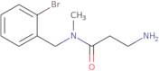 3-Amino-N-[(2-bromophenyl)methyl]-N-methylpropanamide