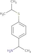 1-[4-(Propan-2-ylsulfanyl)phenyl]ethan-1-amine