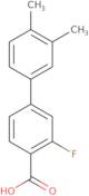 4-(3,4-Dimethylphenyl)-2-fluorobenzoic acid