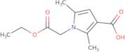 1-(2-Ethoxy-2-oxoethyl)-2,5-dimethyl-1H-pyrrole-3-carboxylic acid