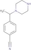 4-[1-(Piperazin-1-yl)ethyl]benzonitrile