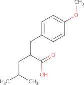 2-[(4-Methoxyphenyl)methyl]-4-methylpentanoic acid