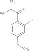 1-(2-Bromo-4-methoxyphenyl)-2-methylpropan-1-one