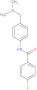 N-{4-[(Dimethylamino)methyl]phenyl}-4-fluorobenzamide