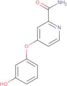 4-(3-Hydroxyphenoxy)pyridine-2-carboxamide