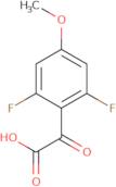 2-(2,6-Difluoro-4-methoxyphenyl)-2-oxoacetic acid