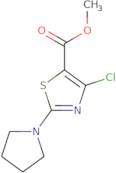 Methyl 4-chloro-2-(pyrrolidin-1-yl)-1,3-thiazole-5-carboxylate