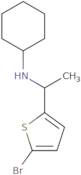 N-[1-(5-Bromothiophen-2-yl)ethyl]cyclohexanamine