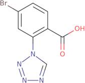 4-Bromo-2-(1H-1,2,3,4-tetrazol-1-yl)benzoic acid