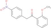 1-(2-Methoxyphenyl)-2-(4-nitrophenyl)ethan-1-one