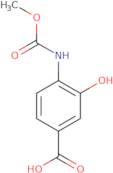 3-Hydroxy-4-[(methoxycarbonyl)amino]benzoic acid