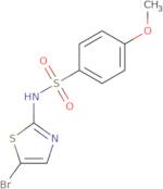 N-(5-Bromo-1,3-thiazol-2-yl)-4-methoxybenzene-1-sulfonamide