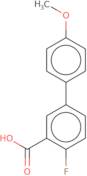 2-Fluoro-5-(4-methoxyphenyl)benzoic acid