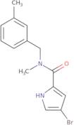 4-Bromo-N-methyl-N-[(3-methylphenyl)methyl]-1H-pyrrole-2-carboxamide