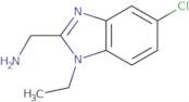 (5-Chloro-1-ethyl-1H-benzo[D]imidazol-2-yl)methanamine