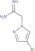 2-(4-Bromo-1H-pyrazol-1-yl)ethanimidamide