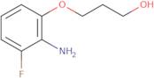 3-(2-Amino-3-fluorophenoxy)propan-1-ol