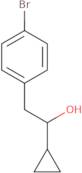 2-(4-Bromophenyl)-1-cyclopropylethan-1-ol