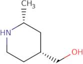 rac-[(2R,4R)-2-Methylpiperidin-4-yl]methanol