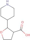 (2S,3R)-2-Piperidin-4-yloxolane-3-carboxylic acid