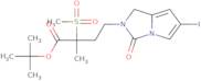 tert-Butyl (2R)-4-(6-iodo-3-oxo-1H-pyrrolo[1,2-c]imidazol-2-yl)-2-methyl-2-methylsulfonylbutanoate