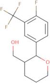 rac-[(2R,3S)-2-[4-Fluoro-3-(trifluoromethyl)phenyl]oxan-3-yl]methanol