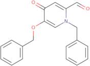 1-Benzyl-5-(benzyloxy)-4-oxo-1,4-dihydropyridine-2-carbaldehyde