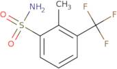 2-Methyl-3-(trifluoromethyl)benzene-1-sulfonamide