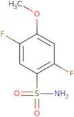 2,5-Difluoro-4-methoxybenzene-1-sulfonamide