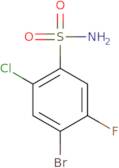 4-Bromo-2-chloro-5-fluorobenzenesulfonamide