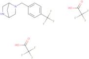 (1S,4S)-2-(4-Trifluoromethylbenzyl)-2,5-diaza-bicyclo[2.2.1]heptane di-trifluoro-acetic acid