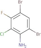 4,6-Dibromo-2-chloro-3-fluoroaniline