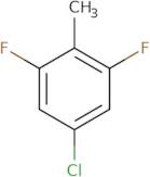 5-Chloro-1,3-difluoro-2-methylbenzene