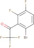 6’-Bromo-2,2,2,2’,3’-pentafluoroacetophenone