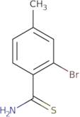 2-Bromo-4-methylbenzene-1-carbothioamide