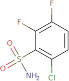 6-Chloro-2,3-difluorobenzene-1-sulfonamide