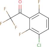 1-(3-Chloro-2,6-difluorophenyl)-2,2,2-trifluoroethan-1-one