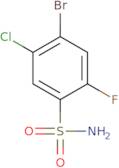 4-Bromo-5-chloro-2-fluorobenzene sulfonamide