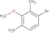 4-Bromo-2-methoxy-3-methylaniline