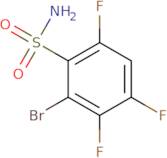 2-Bromo-3,4,6-trifluorobenzene sulfonamide