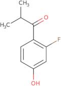 1-(2-Fluoro-4-hydroxyphenyl)-2-methylpropan-1-one