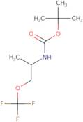 (1-Methyl-2-trifluoromethoxy-ethyl)-carbamic acid tert-butyl ester